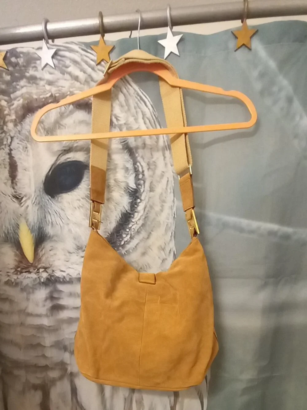 India Hicks Genuine Suede Hobo Bag